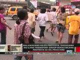 OC: Malawakang kilos-protesta, isasagawa ng ilang transport group bukas vs oil price hike