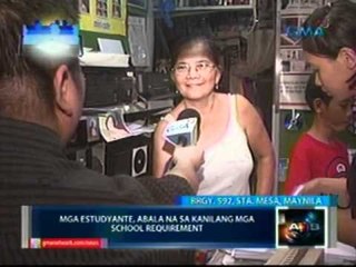 Saksi: Mga estudyante, abala na sakanilang mga school requirement