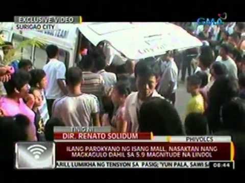 24oras: Panayam kay Dir. Renato Solidum ng PHIVOLCS ukol sa lindol sa Surigao city