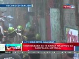 NTL: Hindi bababa sa 15 bahay nasunog sa Sampaloc, Manila