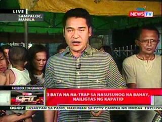 QRT: Mahigit 60 pamilya sa Sampaloc,   Manila, nasunugan