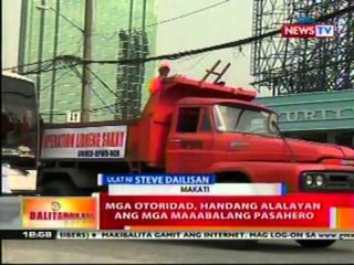 BT: MMDA: walang pasaherong   na-stranded dahil sa transport   caravan