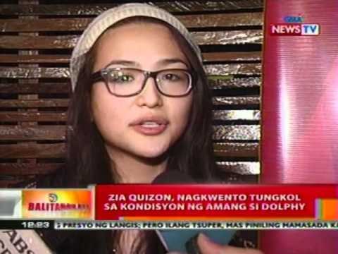 BT: Zia Quizon, nagkwento tungkol sa kondisyon ng amang si Dolphy