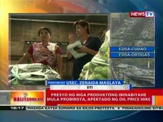 BT: Panayam kay Usec. Zenaida Maglaya ng DTI ukol sa presyo ng mga produkto
