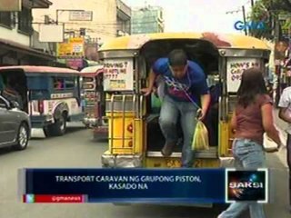 Grupong kadamay, nag-dry   run para sa isasagawang   panghaharang ng mga sasakyan   bukas
