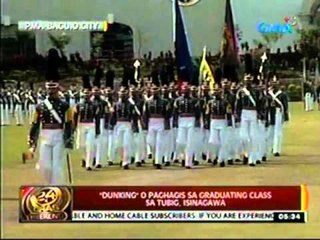 24oras: 'Dunking' o paghagis sa   graduating class sa tubiog,   isinagawa