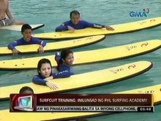 24oras: Surfcuit training, inilunsad ng   PHL surfing academy