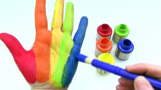 Learn Colors for Kids Body Paint Gumball Finger Family Song Nursery Rhymes Kids Songs