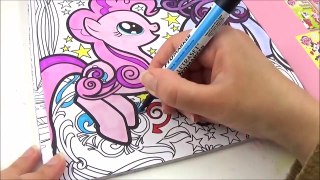 MLP My Little Pony Creative Coloring Book! Pinkie Pie, Twilight Sparkle Color Kids Fun Video