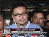 24 Oras: Abot sa P9.3 halaga ng smuggled goods, nakumpiska ng BOC