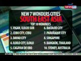 BT: 7 lungsod sa PHL, nangunguna sa nomination sa 'New 7 wonders  cities South East Asia'