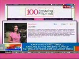 NTG: Kara David at Mel Tiangco, kabilang sa '100 Amazing Filipinas' ng Female Network.com (032012)