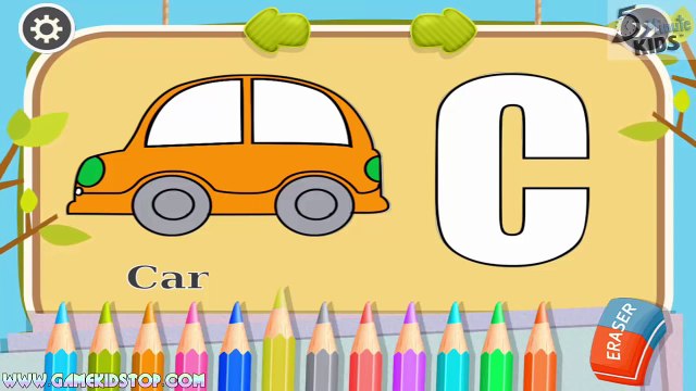 Learn abc alphabet A to Z with ABC Class Books For Toddlers - Best app learn for Kids