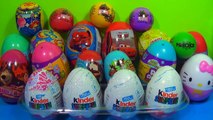 1 of 20 Kinder Surprise and Surprise eggs(SpongeBob Cars Hello Kitty TOY Story) Chupa Chups!