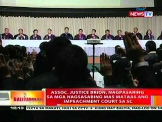 BT: Corona, nakatabi si Carpio nang   dumalo sa oathtaking ng mga bagong   abugado