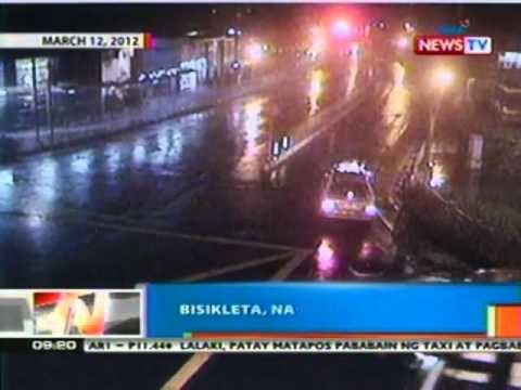 NTG: Bisikleta, nabangga ng kotse sa Makati (032212)