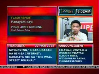 DB: Panayam kay P./Supt. Arnel Gungona ng Cabuyao Police (03221)