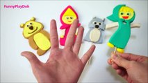 Masha Finger Family | Masha i Medved Nursery rhyme for Children