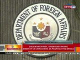 BT: Dalawang pinoy,   sinentensyahang mabitay sa China   dahil sa pagpuslit ng droga