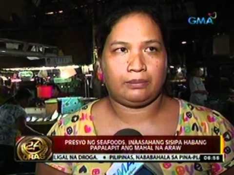 24 Oras: Bentahan ng isda sa ilang pamilihan, matumal (032312)