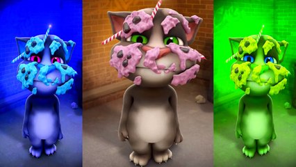 Talking Tom Colors Reaction Compilation iPhone iPad Gameplay