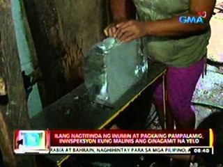 24 Oras: Ilang nagtitinda ng inumin at pagkaing pampalamig, ininspeksyon ang ginagamit na yelo