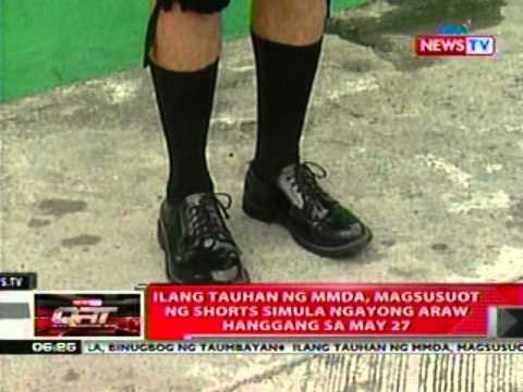 QRT: Ilang tauhan ng MMDA, magsusuot ng shorts simula ngayong araw hanggang May 27