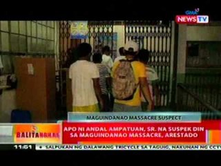 BT: Apo ni Andal Ampatuan Sr. na suspek din sa Maguindanao Massacre, arestado