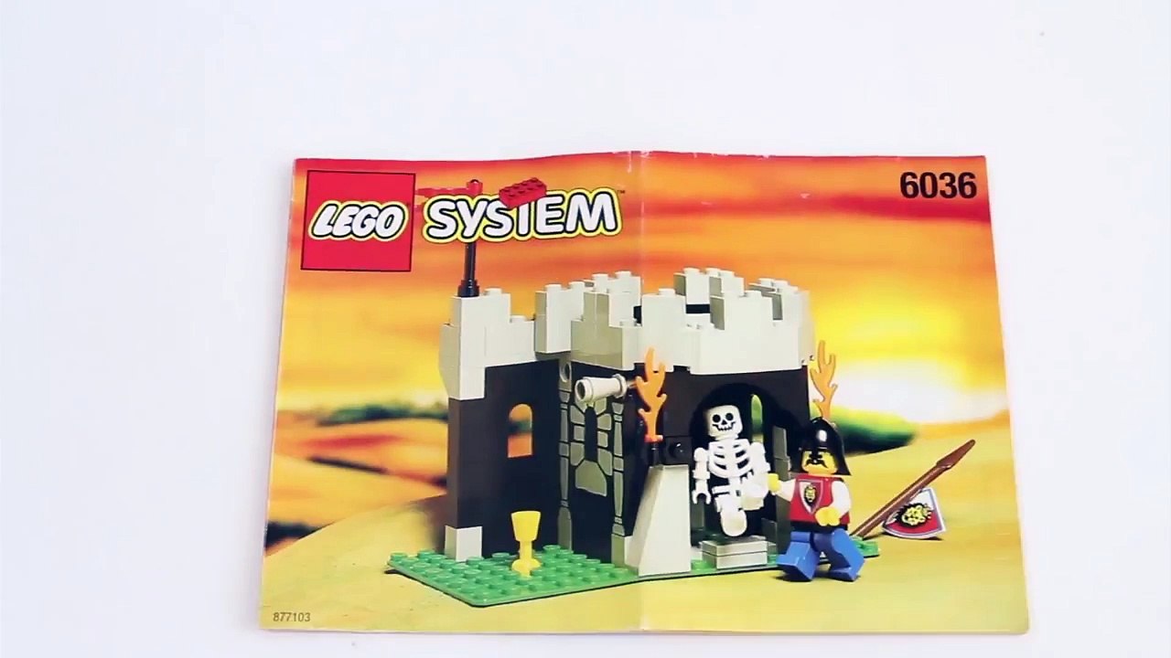 Lego Classic 6036 Skeleton Surprise - 1995 - Lego Speed Build