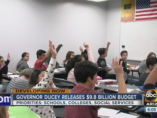 Gov. Ducey proposes new budget plan to get more money in schools