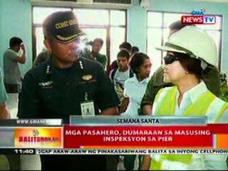 BT: Mga pashero, dumaraan sa masusing   inspekyon sa pier