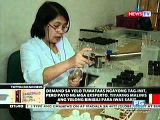 OC: Payo ng mga eksperto, tiyaking malinis ang yelong binibili