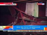 NTG: EXCLUSIVE: Mag-ina, patay sa banggaan ng kotse at tren sa Calamba, Laguna (032712)