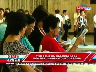 Ilang Pilipino, kinaugalian taon-taon ng mga-Visita Iglesia bilang pagpapakita ng debosyon