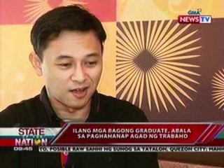 SONA:Ilang mga bagong graduate, abala sa paghahanap agad ng trabaho