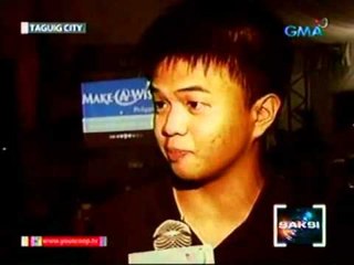 Saksi: Eating contest sa isang night market sa Taguig City