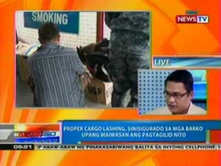 NTG: Kaligtasan sa mga pantalan ngayong Semana Santa (032912)