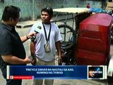 Saksi: Asong itinali sa likod ng umaandar na tricycle, nakunan ng video