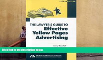 BEST PDF  The Lawyer s Guide to Effective Yellow Pages Advertising BOOK ONLINE