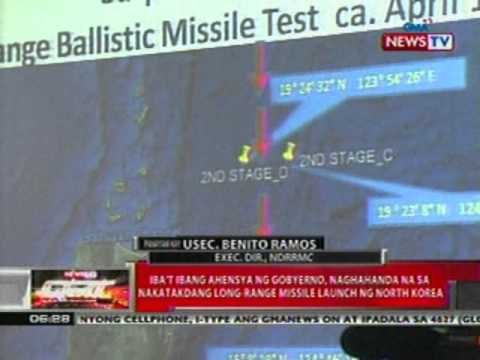 QRT: No Fly zone, ipapatupad sa ilang lugar kasabay ng missile launch ng NKorea