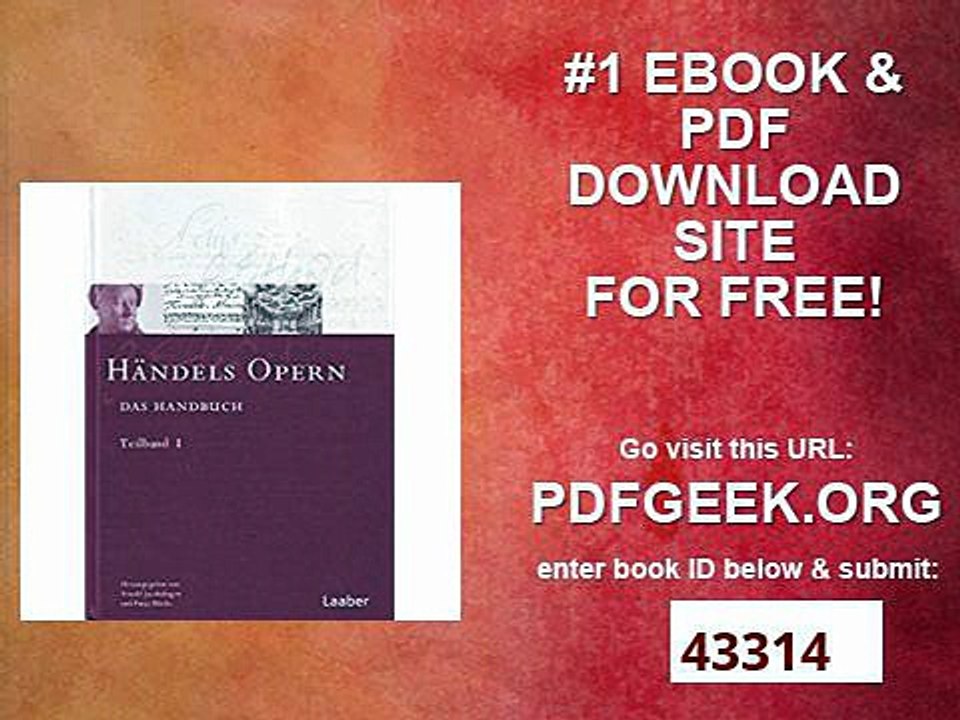 Händels Opern Das Handbuch (Das Händel-Handbuch)