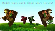 The Finger Family  Masha and the Bear Family Nursery Rhymes
