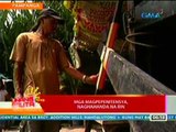 UB: Ilang deboto ng Brgy. Cutud sa Pampanga, naghahanda na para sa pagpapako sa krus (040312)