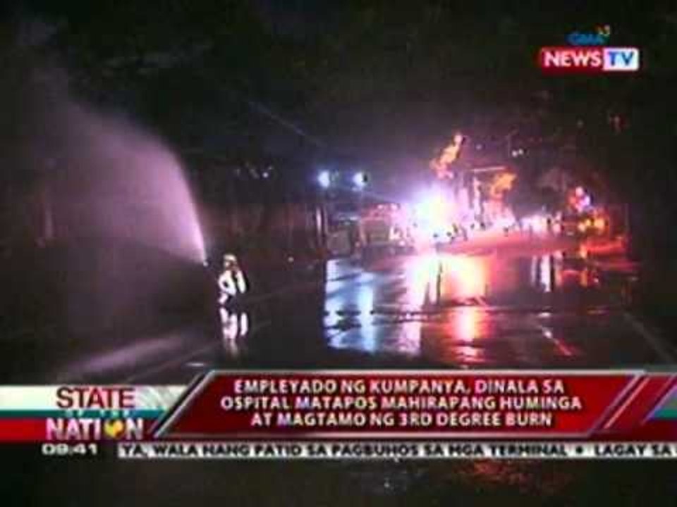 SONA: Human error, lumalabas na sanhi ng pagtagas ng Ammonium Nitrate mula sa isang bodega