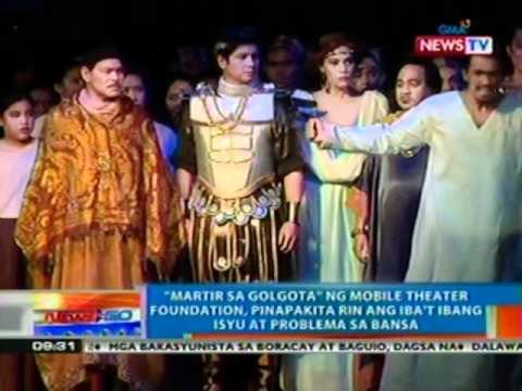 NTG: Mobile Theater Foundation, 2 dekada nang nagsasadula ng Senakulo (040212)