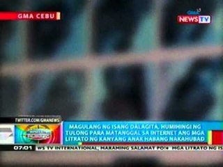 BP: Magulang ng dalagita sa Cebu, humihingi ng tulong