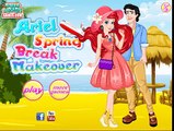 Disney Ariel Princess Games for girl, Ariel Spring Break Makeover, make up games