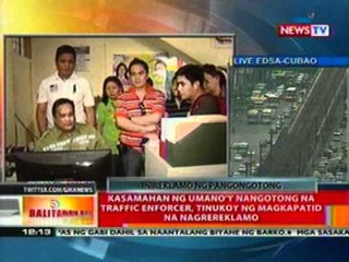 BT: Traffic enforcer sa Pasay, inireklamo ng pangongotong