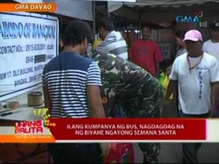 UB: Ilang kumpanya ng bus,   nagdagdag ng biyahe ngayong   Semana Santa