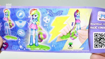 6 Kinder Surprise Eggs Youmitik My Little Pony Rainbow Dash Mixart Natoons